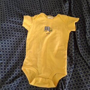 beep beep onesie 6 to 9 months carters